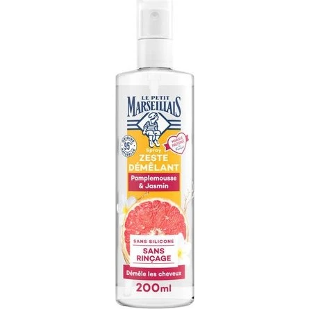 Le Petit Marseillais Spray Zeste Démêlant Jasmin & Pamplemousse 200 ml