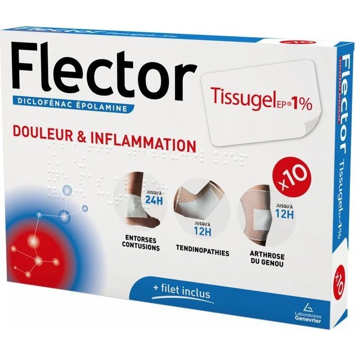 Flector Tissugel EP 1% - 5 Emplâtres