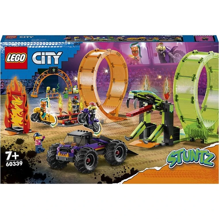 LEGO City 60339 Arène de cascade avec double looping