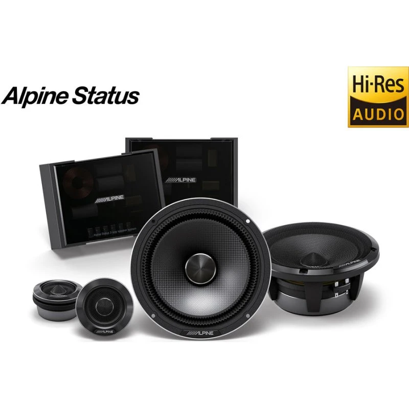 Alpine HDZ-65C – Haut-parleurs 2 voies Hi-Res Audio