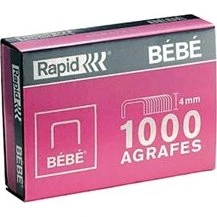 BÉBÉ Agrafes 8/4 - 1000 unités