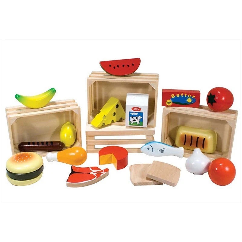 Melissa & Doug Groupes alimentaires en bois