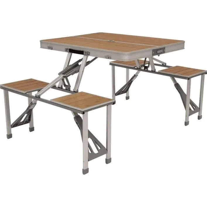 Outwell Dawson Table Pique-Nique Bambou 4 Personnes