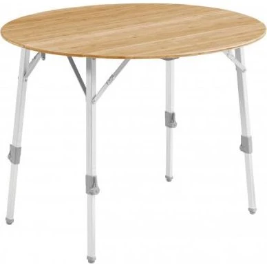 Outwell Custer Table Rond Pliante Bambou
