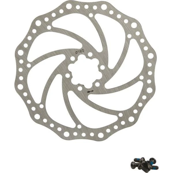 Zoom Disque de Frein 180mm 6-Trous Argent