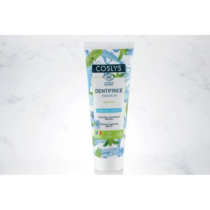 Coslys Dentifrice Fraîcheur Menthol 75 ml