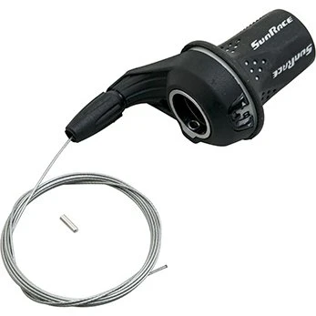 SunRace M21 Twist 8V Droit Gris/Blanc