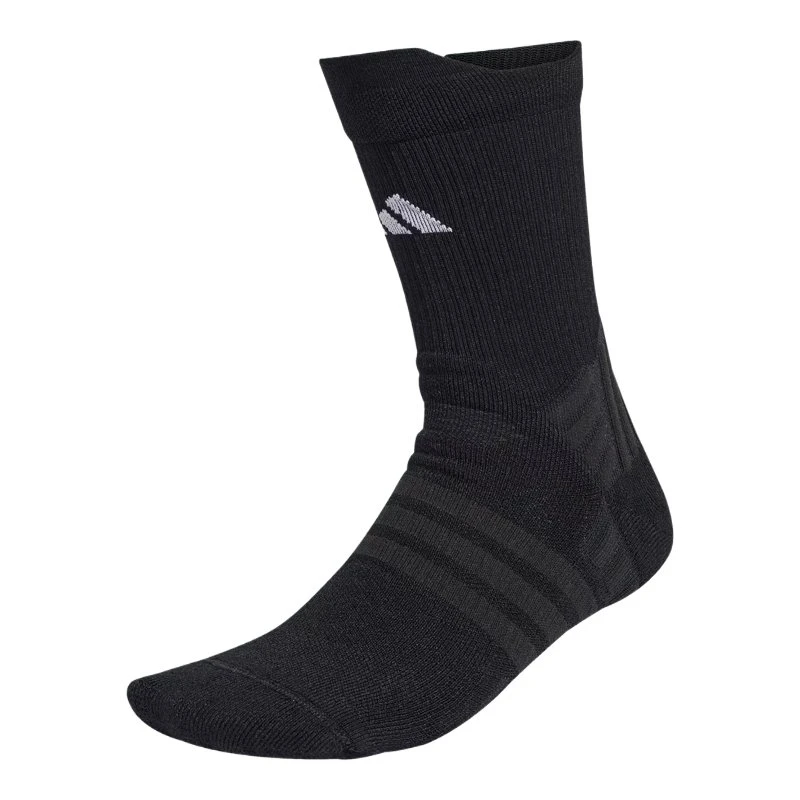 Adidas Chaussettes Tennis Crew Noires avec Amorti Climacool