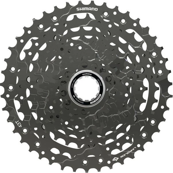 Shimano CS-LG400-10 Cassette 10 vitesses 11-39D Noir