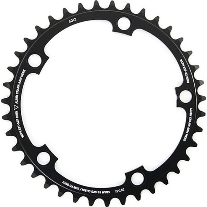 Sram Red X-Glide 34T 110mm BCD 3mm Offset Noir