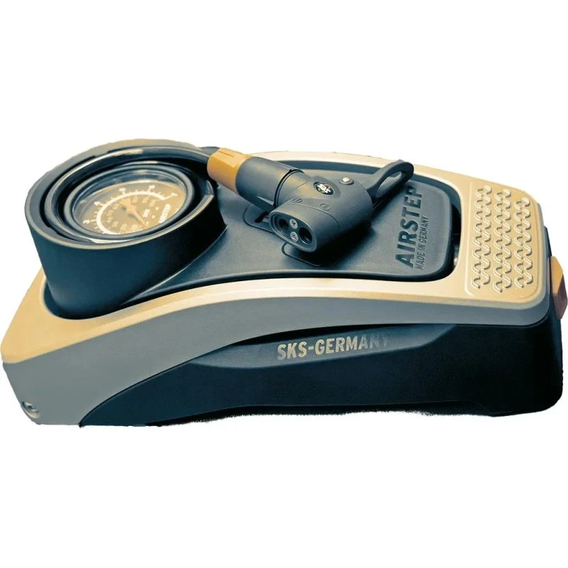 SKS Airstep Pompe à Pied Multivalve 7 Bar Noir/Gris