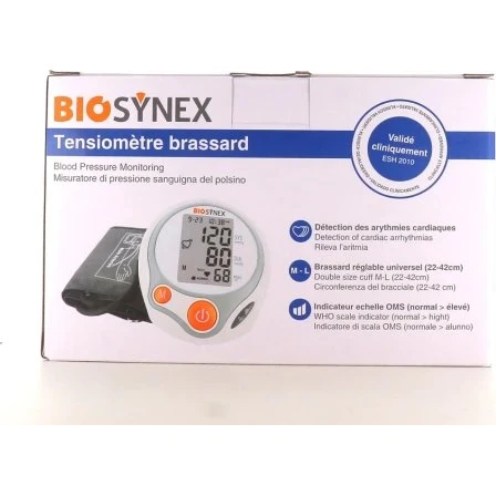 Biosynex Tensiomètre Brassard Détection Arythmie