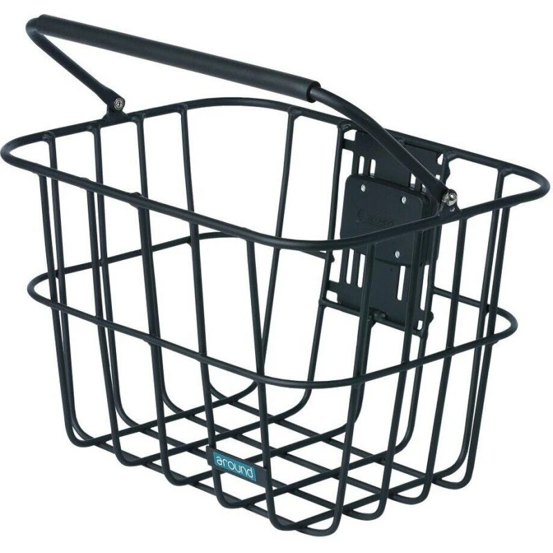 Around ACE Panier Vélo Abordable KlickFix Noir