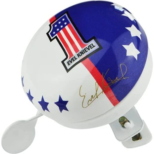 Kiddimoto Sonnette de Vélo Bleue 58mm Laiton