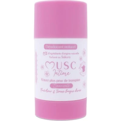 Musc Intime Déodorant Sakura 50g