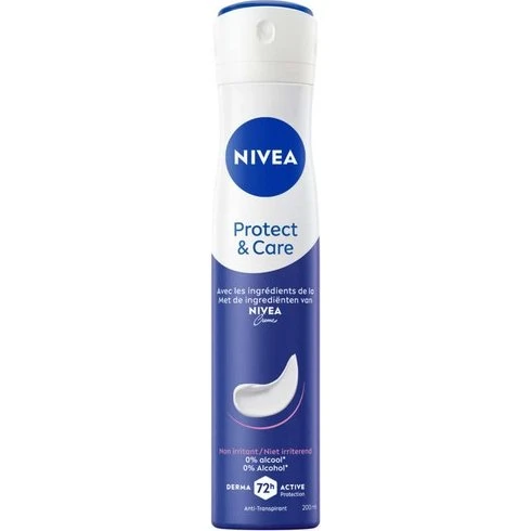 NIVEA Protect & Care Déodorant Spray 48H Sans Alcool