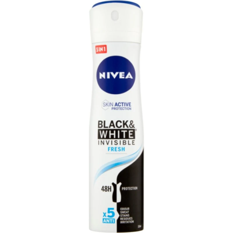 Nivea Déodorant Spray Black & White Invisible Fresh 150 ml