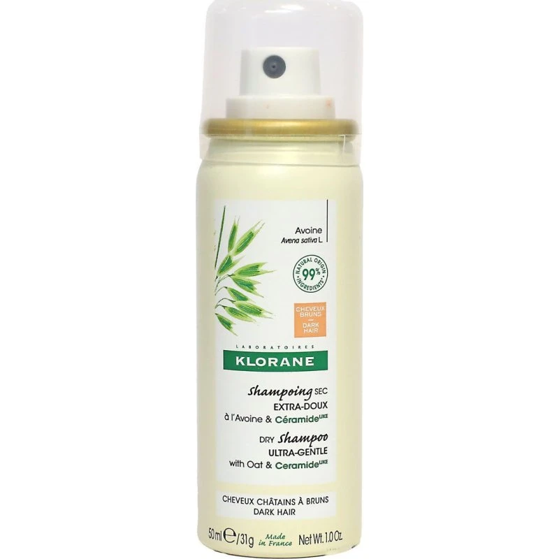 Klorane Shampoing Sec Teinté Avoine & Céramide 50ml