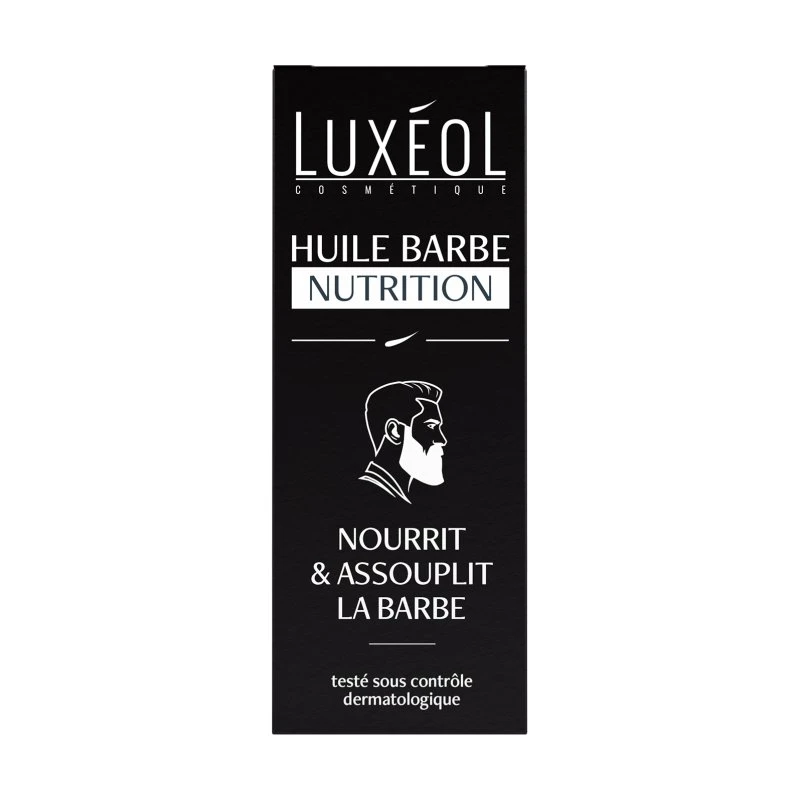 Luxéol Huile Barbe Nutrition 50 mL