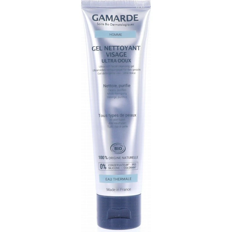 Gamarde Homme Gel Nettoyant Visage 100g