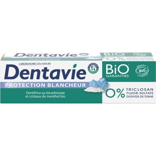 Dentavie Dentifrice Blancheur Bio 75ml
