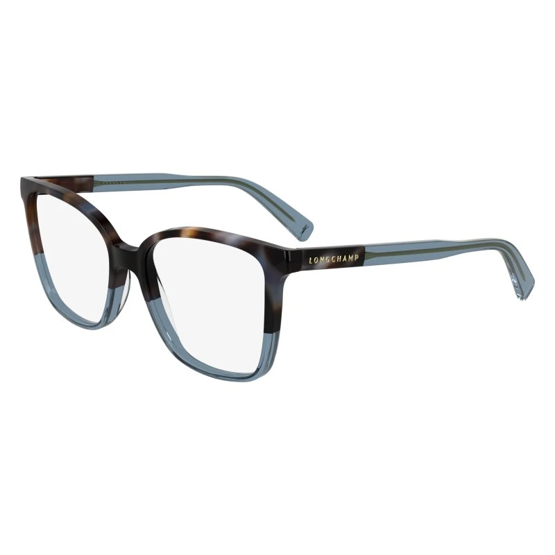 Longchamp LO2753 Lunettes de Vue Carrées Bleues pour Femme