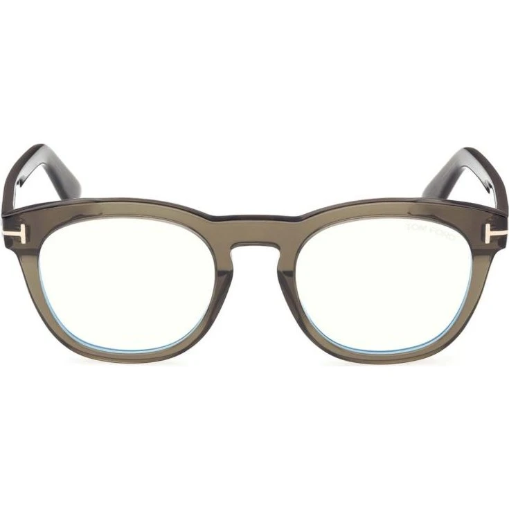 Tom Ford Homme FT6081-B 098 - Montures Optiques Rondes Vertes