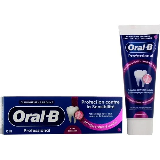 Oral-B Professional Dentifrice Protection Sensibilité 75 ml
