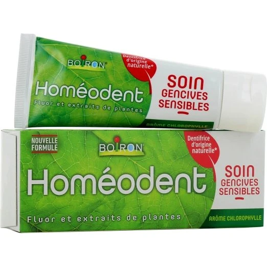 Boiron Homéodent Dentifrice Gencives Sensibles Chlorophylle 75ml