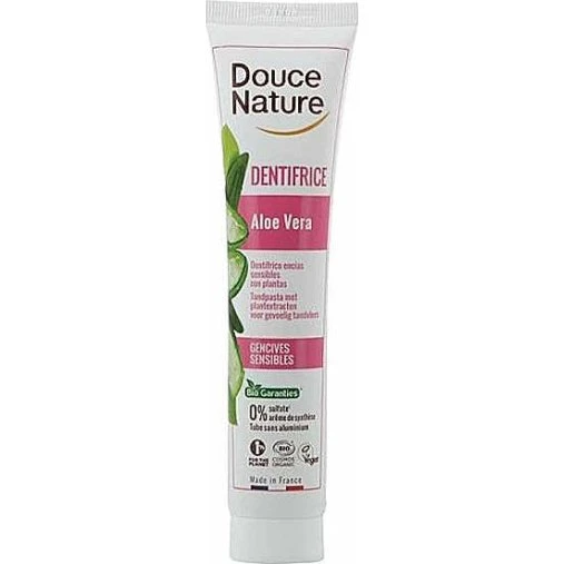 Douce Nature Dentifrice Gencives Sensibles Aloe Vera 75ml