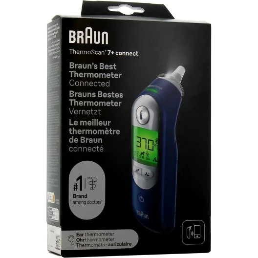 Braun ThermoScan 7+ Connect Auriculaire
