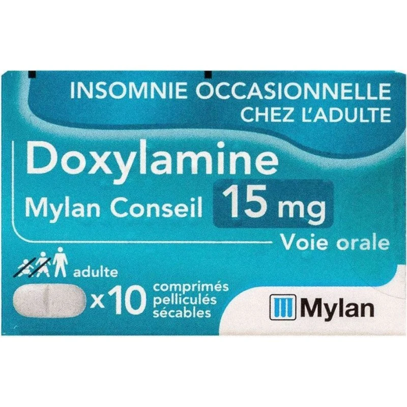 Doxylamine Viatris 15 mg comprimés sécables
