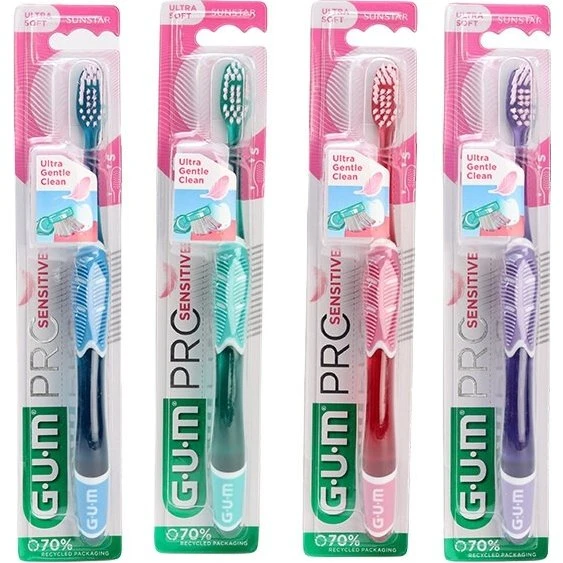 Gum Pro Sensitive 510 Ultra Soft - Lot de 2