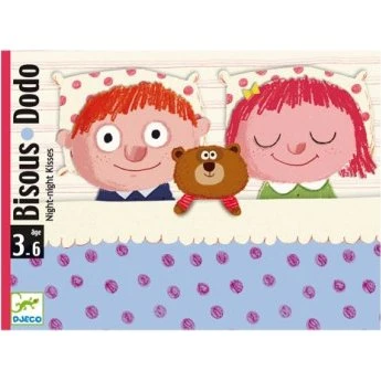 Djeco Bisous Dodo - Jeu de cartes rituel