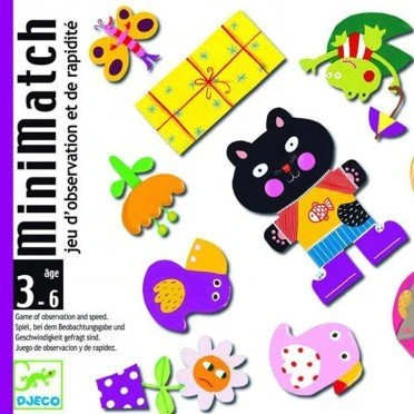 Djeco Minimatch - Jeu d'observation et de rapidité
