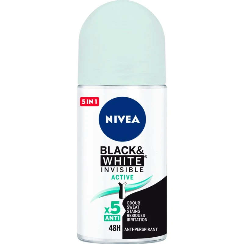 Nivea MEN Black & White Active Roll-On 50ml