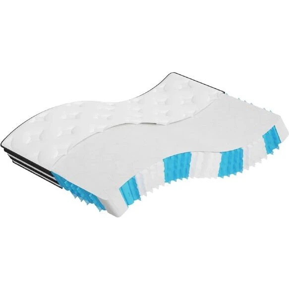 vidaXL Matelas à ressorts ensachés 140x200 cm