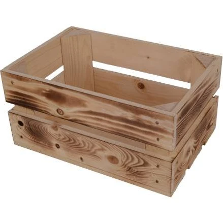 Atran Woody AVS Caisses Pour Vélo - Naturel Brun