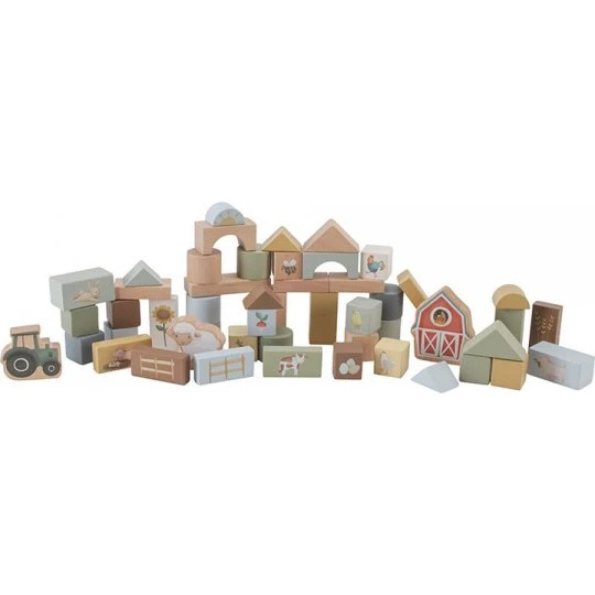 Little Dutch - Blocs de construction en bois FSC Little Farm