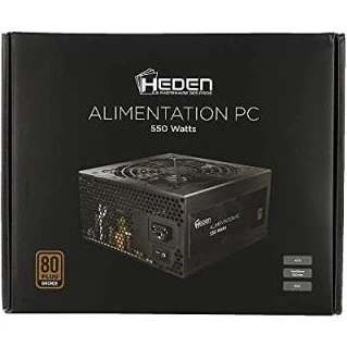 HEDEN 80PLUS Bronze 550W ATX 120mm PFC