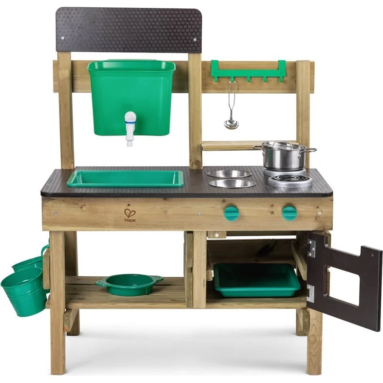 Hape Cuisine d'extérieur en bois et bambou