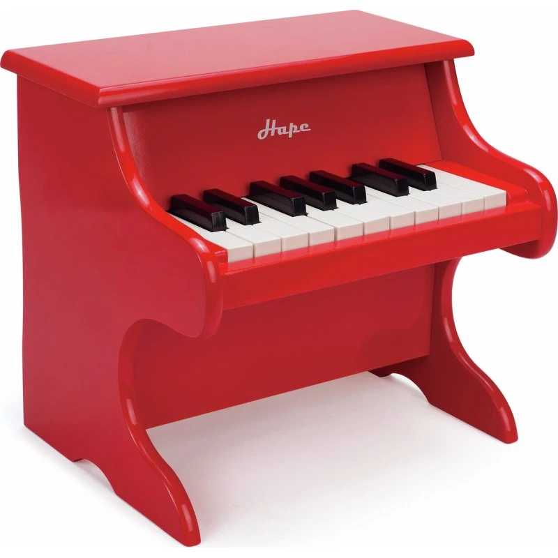 Hape Piano rouge en bois