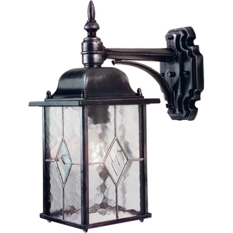 Elstead Applique Extérieure Wexford WX2 - Noir et Verre