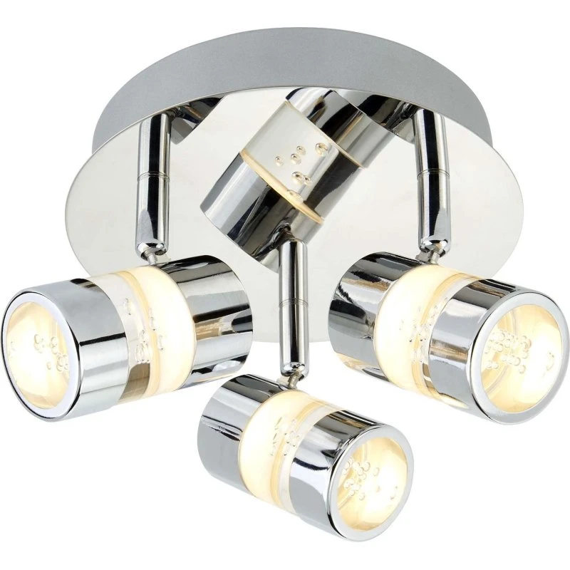 Searchlight Plafonnier Bubbles LED Chrome - IP44