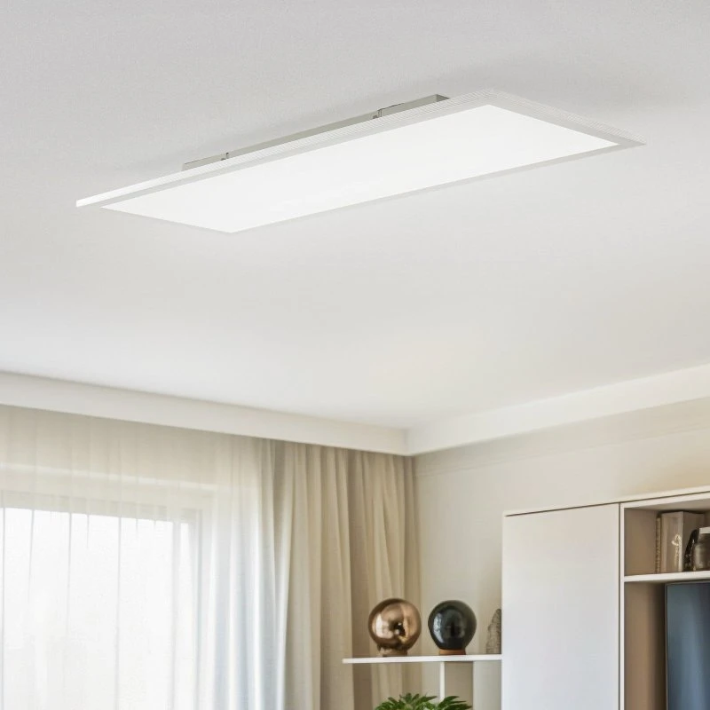 Lindby Panneau LED Livel CCT 80x30 cm - Dimmable avec Télécommande