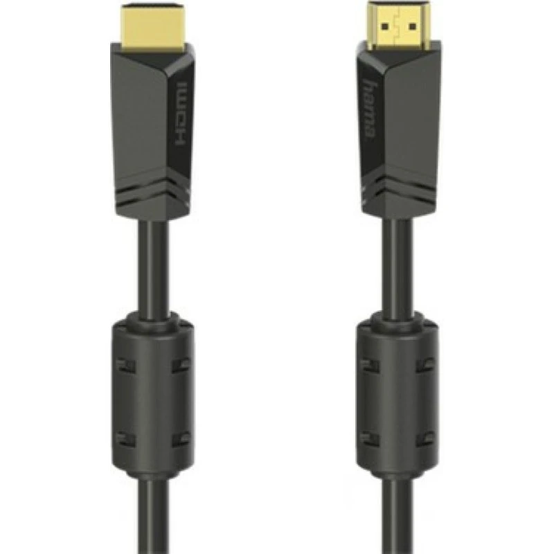 Hama 00205010 câble HDMI 15 m noir