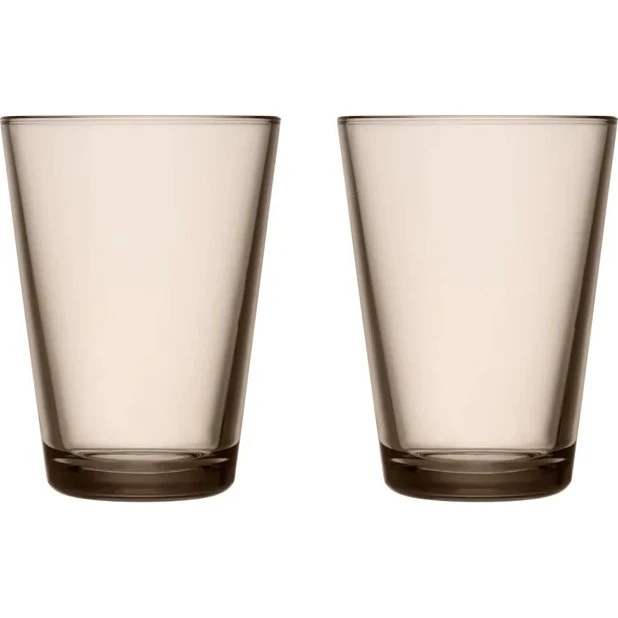 Iittala Kartio Verre à boire 40 cl Lin (set de 2)