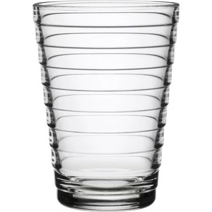 Iittala Aino Aalto - Verres à Eau Transparent 33cl (Lot de 2)