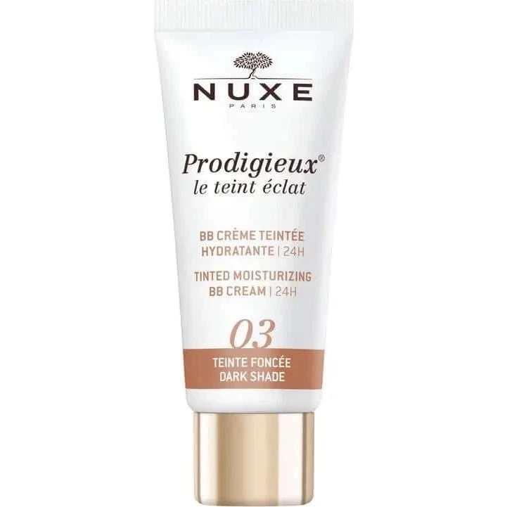 Nuxe Prodigieux BB Crème Teintée Hydratante 30ml - Teinte Foncée