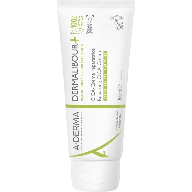 A-Derma Dermalibour+ Cica Crème réparatrice pour peaux irritées 50 ml